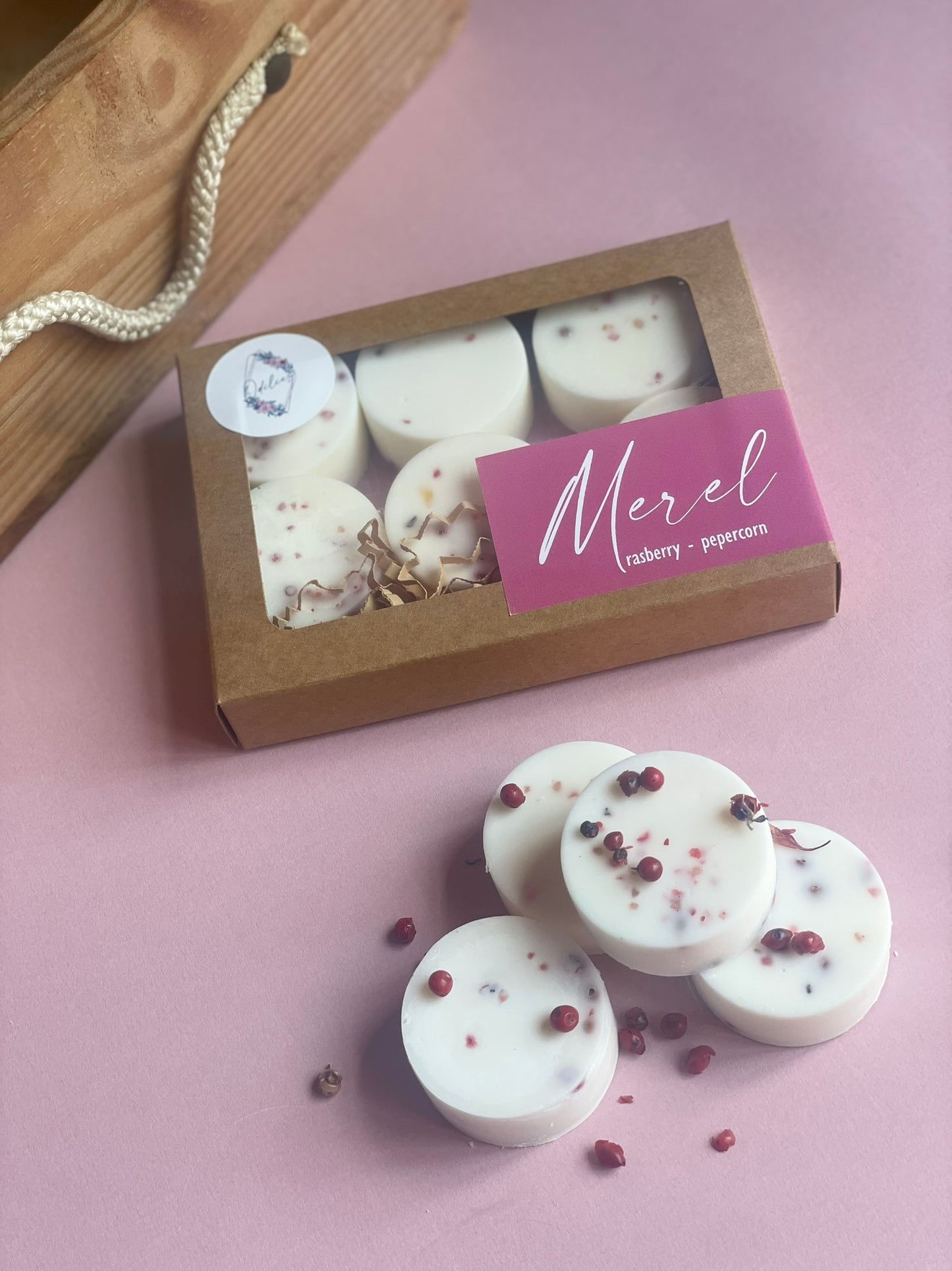 Melts Merel - rode peper en framboos