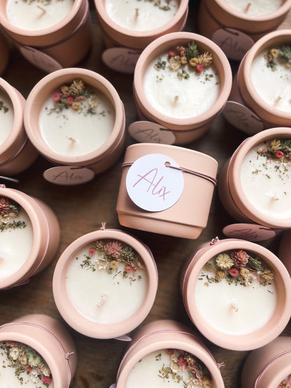 Geurkaarsjes op maat