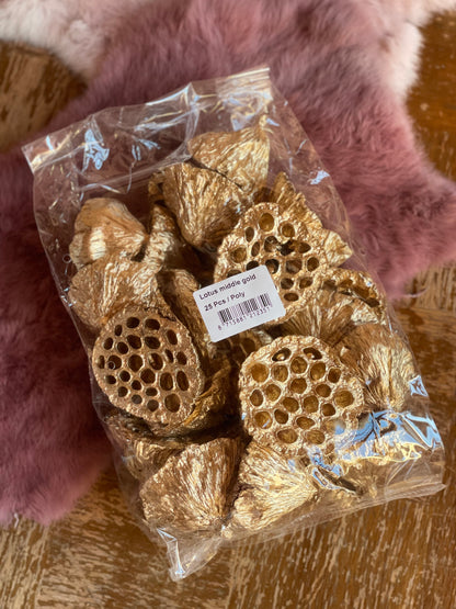 Bloemen - gouden lotus