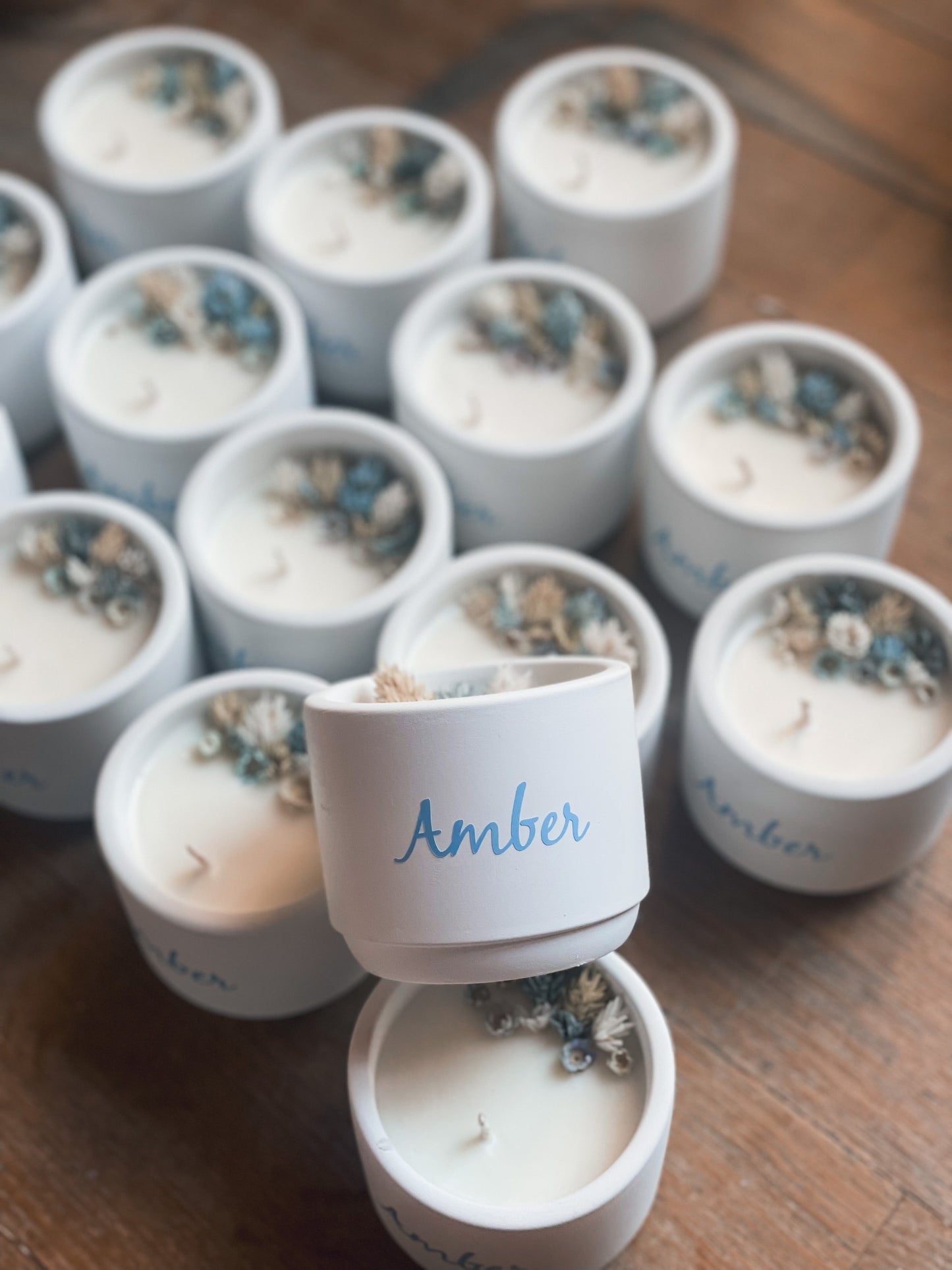 Geurkaarsjes op maat