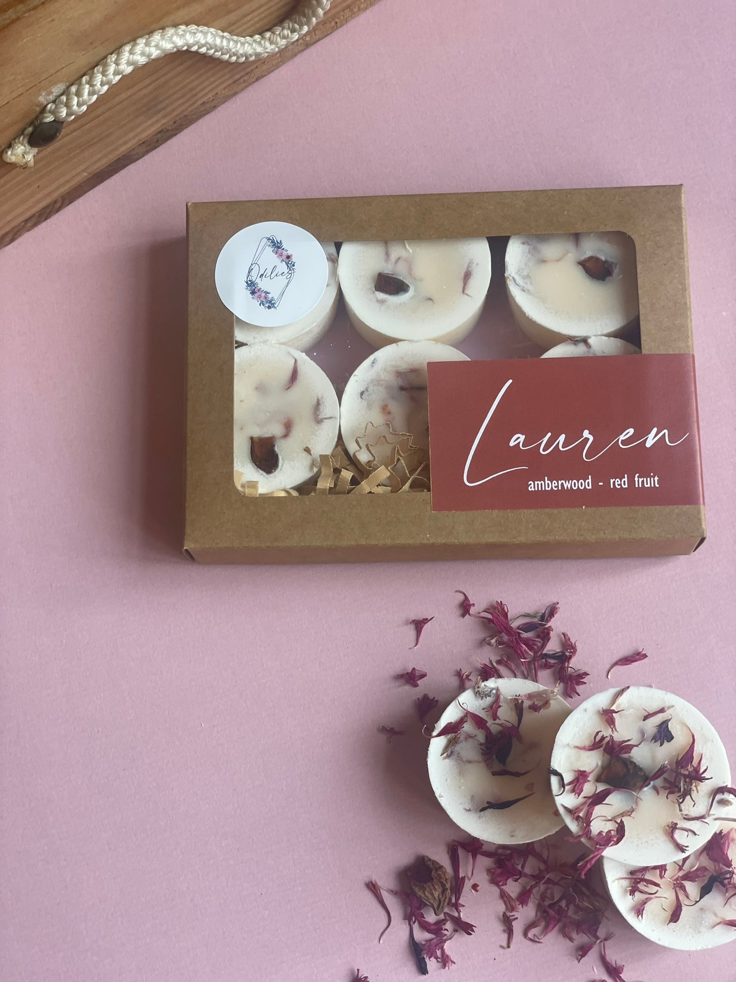 Melts Lauren - amber en rood fruit