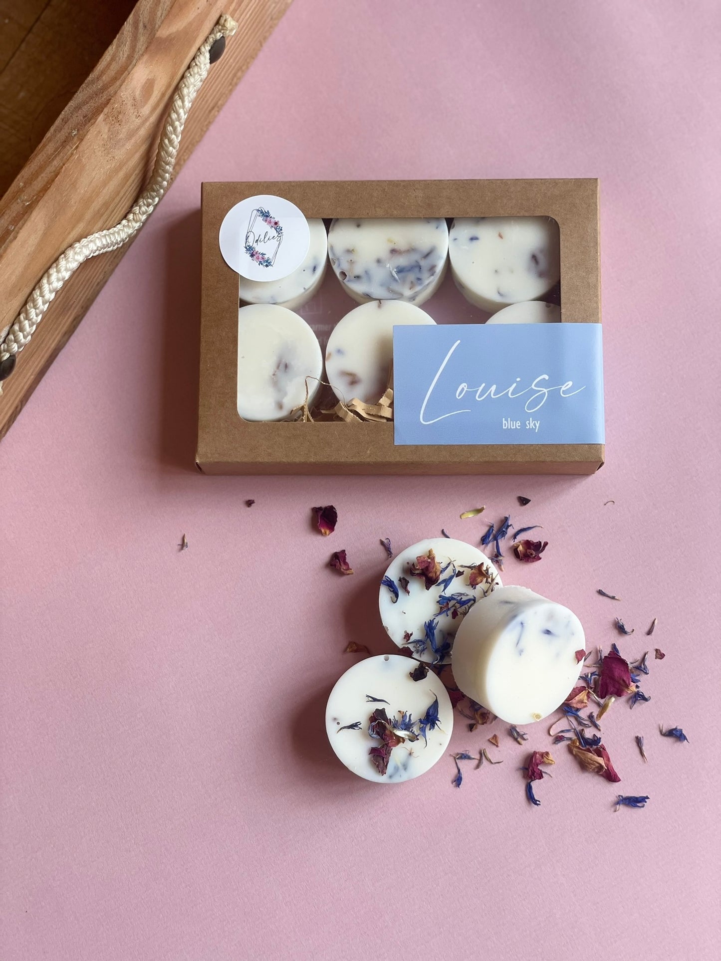 Melts Louise - blauwe lucht