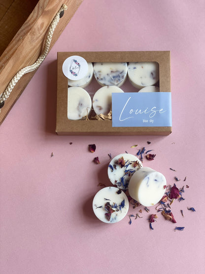 Melts Louise - blauwe lucht