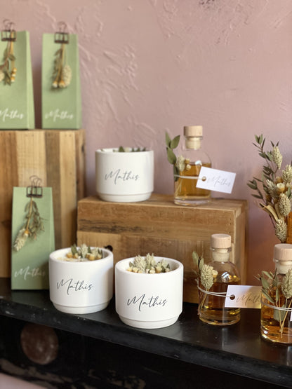 Geurkaarsjes op maat