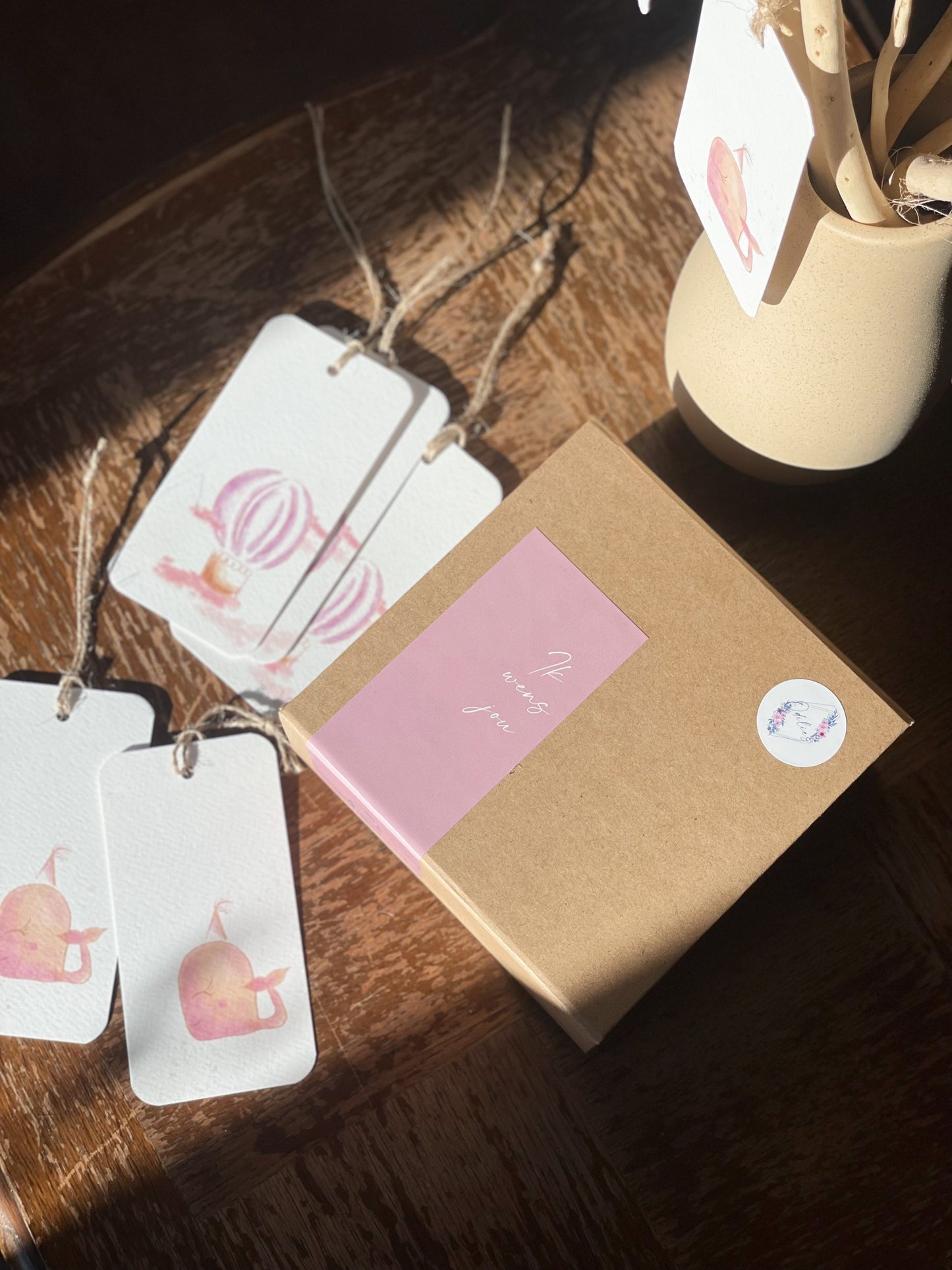 De Koester Box - Ik wens jou.... ROZE