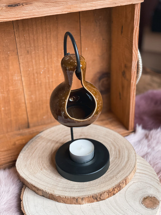 Brander op voet - Bruin