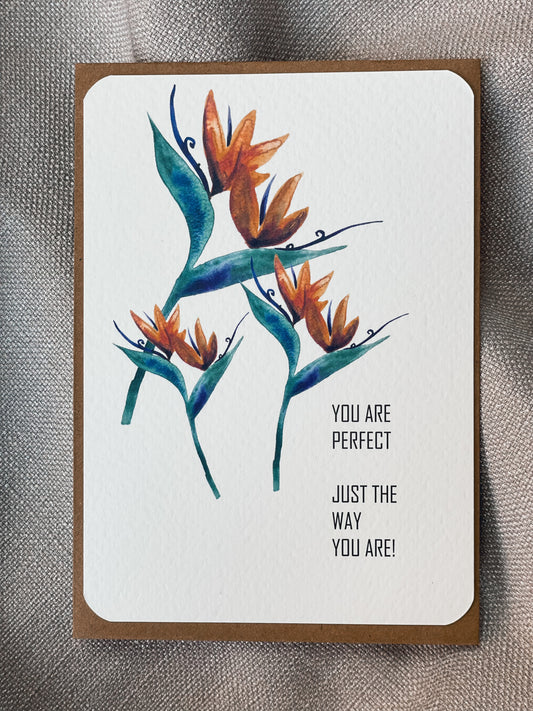 You are perfect just the way you are