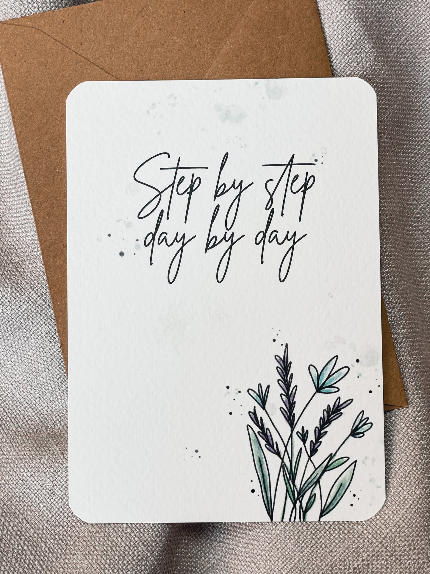 Step by step, day by day