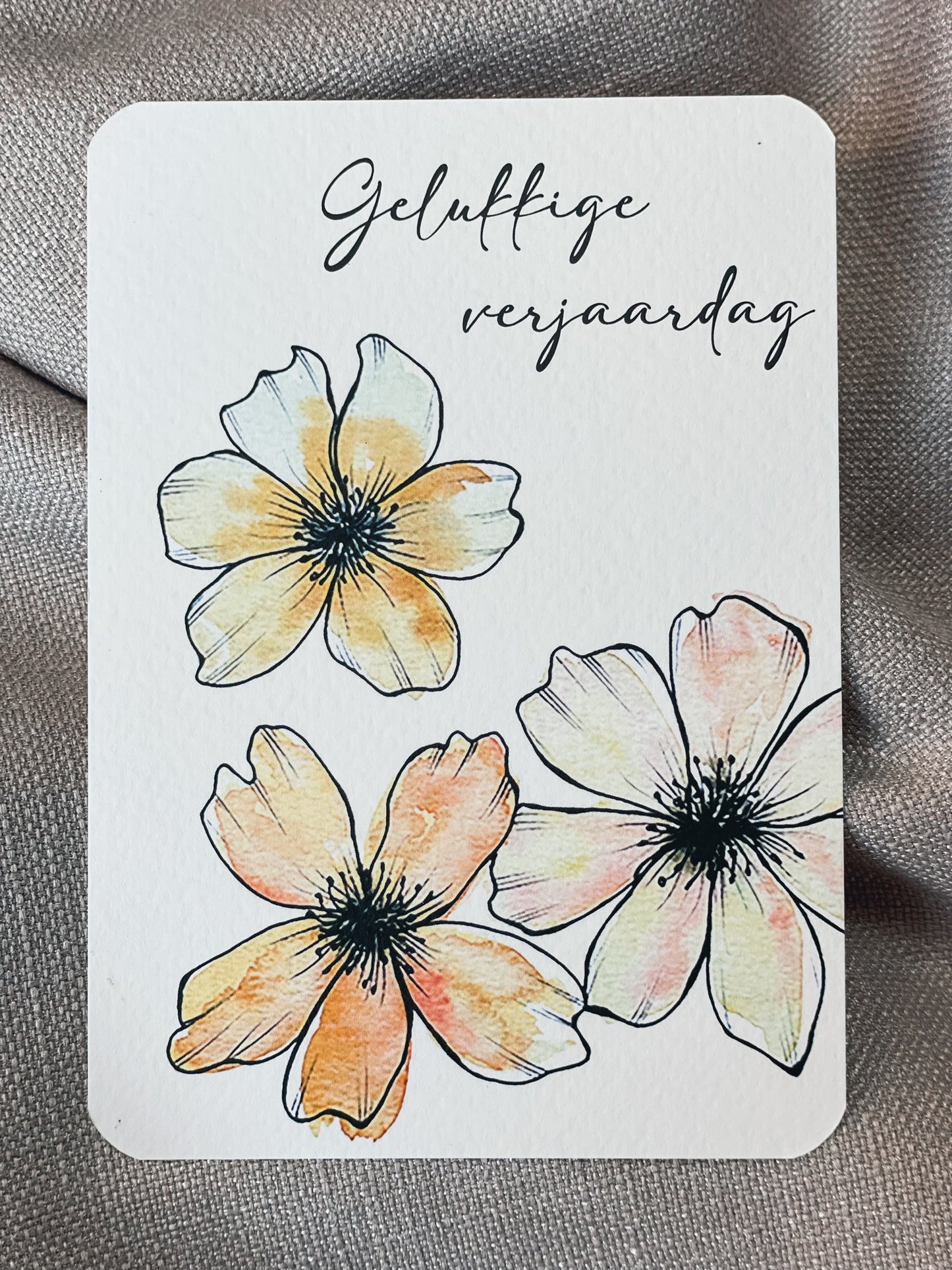 Gelukkige verjaardag