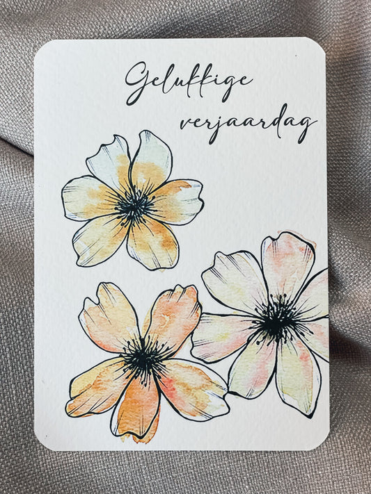 Gelukkige verjaardag