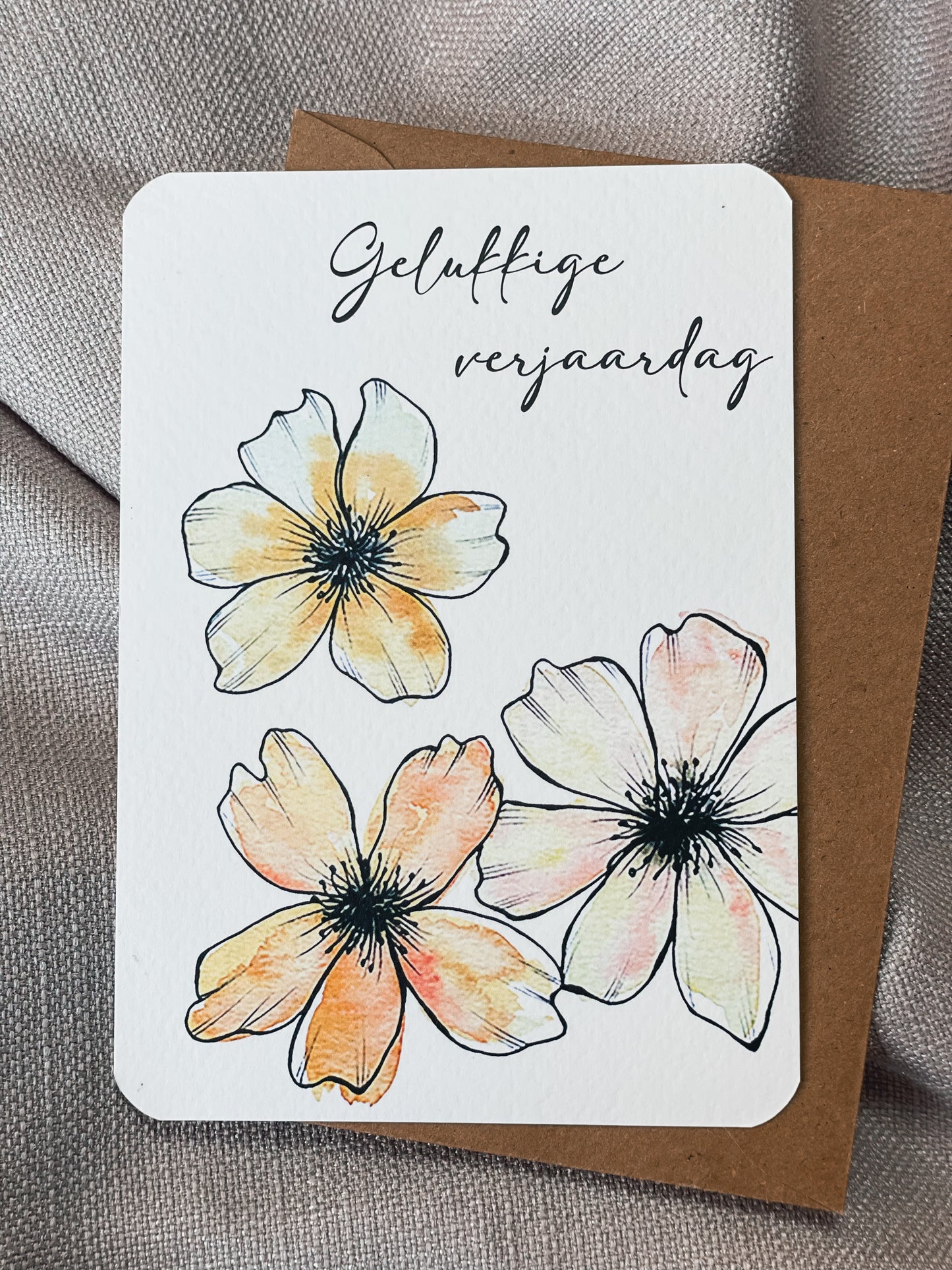 Gelukkige verjaardag