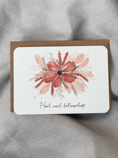 Heel veel beterschap