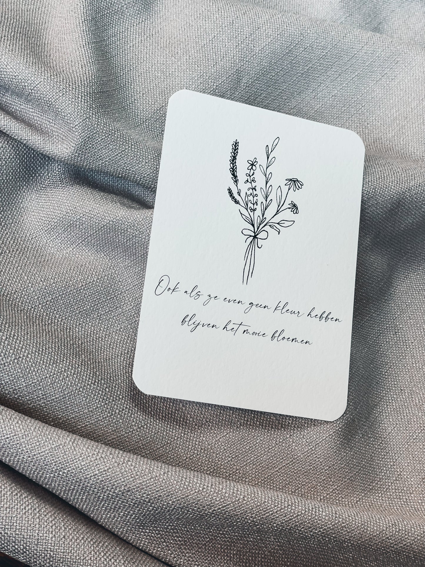 Ook als ze even geen kleur meer hebben blijven het mooie bloemen