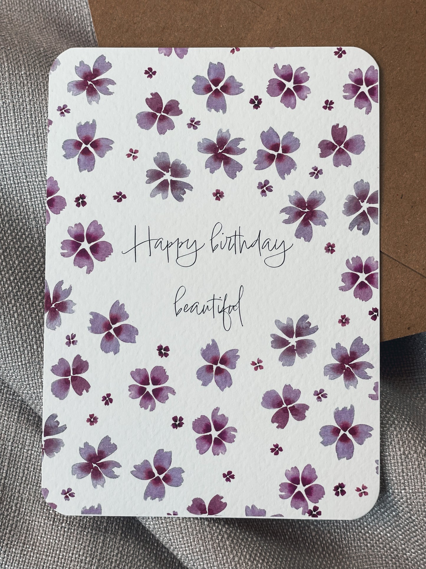 Happy birthday beautiful