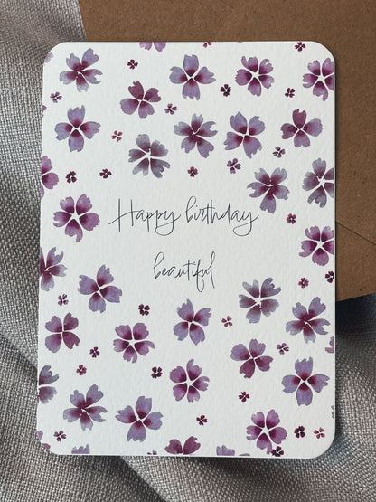 Happy birthday beautiful