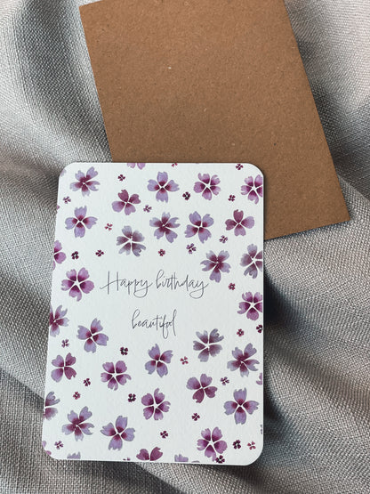 Happy birthday beautiful