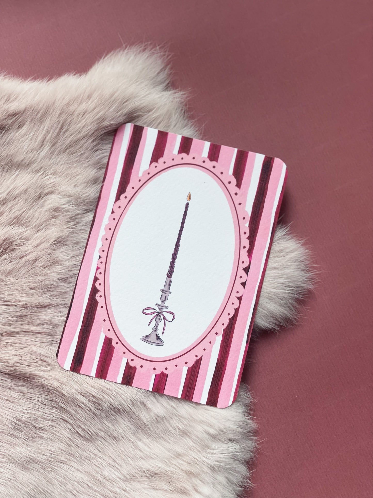 Sweet pink - Candle A