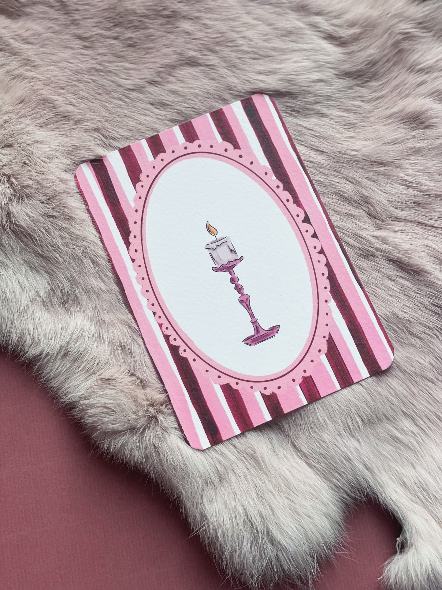 Sweet pink - Candle D