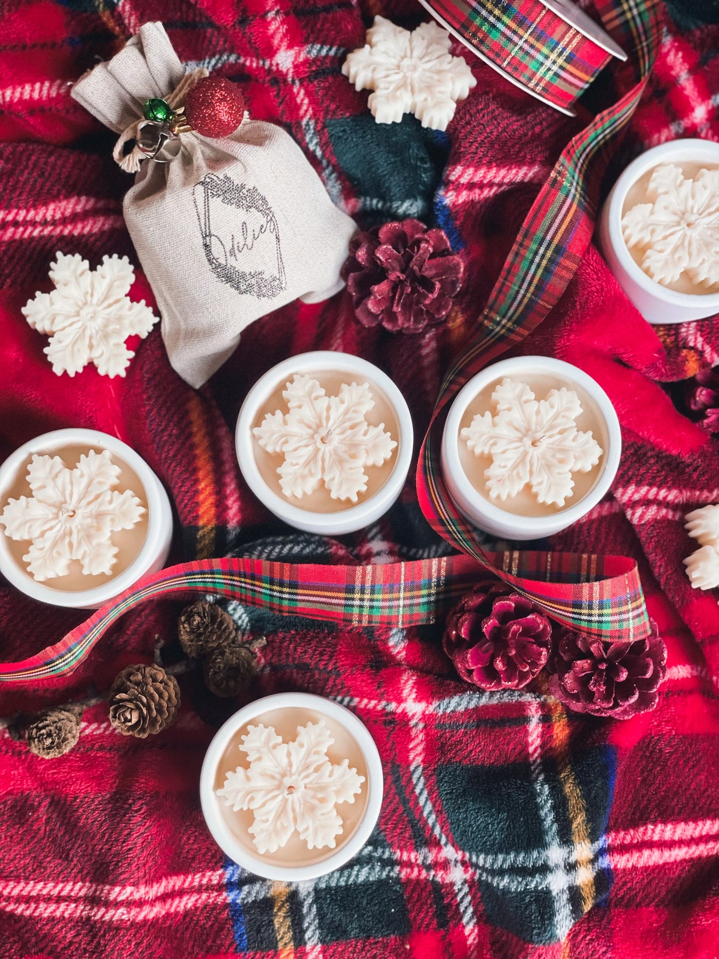 Geurkaars - Wintervlokje