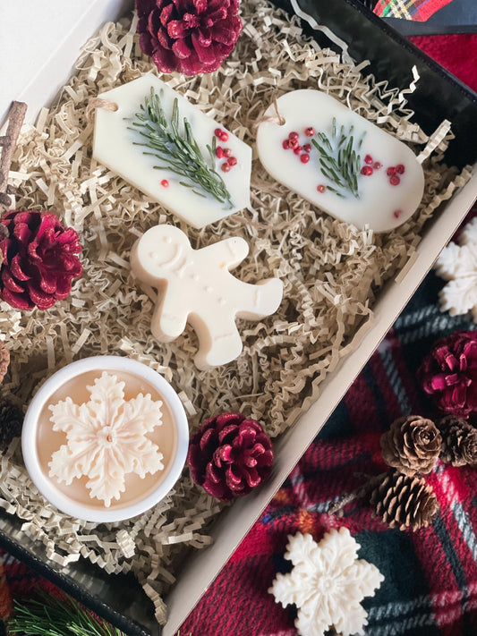 Zwarte kerstbox - Gingerman