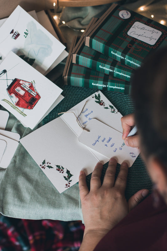 De Complimenten Gever + Kerstkaarten